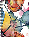 2025 Willow Creek Press Softcover Weekly/Monthly Planner, 6-1/2” x 8-1/2”, Watercolor Flora, January To December, 48887 1 thumbnail image