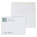 Custom Full-Color A-6 White Wove Announcement And Invitation Envelopes, Square Flap, 4-3/4" x 6-1/2", Square Flap, Box Of 50 Envelopes 1 thumbnail image