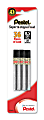 Pentel® Super Hi-Polymer® Leads, 0.5 mm, 2B, 12 Leads Per Tube, Pack Of 3 Tubes 1 thumbnail image