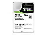 Seagate Exos X16 ST16000NM001G - Hard drive - 16 TB - internal - SATA 6Gb/s - 7200 rpm - buffer: 256 MB 1 thumbnail image