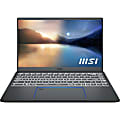 MSI Prestige 14 Prestige 14 A12SC-008 14" Notebook - Intel Core i5 i5-1240P 1.20 GHz - 16 GB RAM - 512 GB SSD - Carbon Gray - Windows 11 Pro - NVIDIA GeForce GTX 1650 with 4 GB 1 thumbnail image