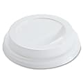 Genuine Joe Raised Siphole Hot Cup Lids - 1000 / Carton - White