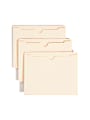 Smead® Expanding Reinforced Top-Tab File Jackets, 2" Expansion, Letter Size, Manila, Box Of 50