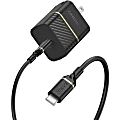 OtterBox Wall Charger - Power adapter - 20 Watt - 3 A - PD 3.0 (24 pin USB-C) - on cable: USB-C - black shimmer