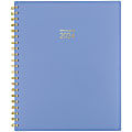 2024-2025 AT-A-GLANCE® Harmony 13-Month Weekly/Monthly Planner, 8-1/2" x 11", Blue, January 2024 To January 2025, 1099-905-20