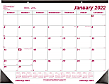 Brownline® Monthly Desk Calendar, 17" x 22", January To December 2022, C1731 1 thumbnail image