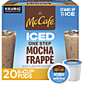 McCafé® K-Cup Iced One-Step Mocha Frappe Medium Roast K-Cup Pods, Box Of 20 Pods