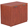 Alera® Valencia Series Cabinet With Adjustable Shelf, Medium Cherry