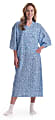 Medline PerforMAX Patient Gowns, Cascade Blue, Pack Of 12 1 thumbnail image