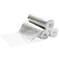 MultiPlast Systems High-Density Can Liners, 0.39 mil, 7-Gallon, 37” x 30”, Clear, 25 Bags Per Pack, Case Of 20 Packs 1 thumbnail image
