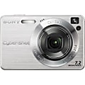 Sony® Cyber-shot® DSC-W120 7.2-Megapixel Digital Camera, Silver 1 thumbnail image