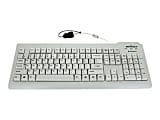Seal Shield Seal Clean - Keyboard - USB - QWERTY - Spanish - white 1 thumbnail image