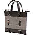 Mobile Edge Carrying Case (Tote) for 11" iPad - Koskin, Poly Fur Interior - Herringbone - Shoulder Strap - 9.5" Height x 13" Width x 0.8" Depth