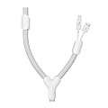 Bluelounge Soba Cable Tubing, 118”, White, BLUSB-WH 1 thumbnail image