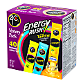 4C Energy Rush Sugar Free Drink Mix Variety Pack, 11 Oz, Case Of 40 Packets 1 thumbnail image