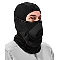 Ergodyne N-Ferno 6970 Extreme Balaclava Face Mask With Hot Rox, One Size, Black