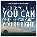 2024 TF Publishing Inspirational Monthly Mini Wall Calendar, 7” x 7”, Soar, January To December