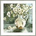 Amanti Art Sunshine And Daisies Vase by Tre Sorelle Studios Wood Framed Wall Art Print, 33”W x 33”H, White 1 thumbnail image