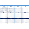 2023-2024 AT-A-GLANCE® Reversible/Erasable Horizontal Academic/Regular Year Wall Calendar, 48" x 32", January to December 2024/July 2023 to June 2024, PM326S28