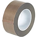 Partners Brand PTFE Glass Cloth Tape, 3 Mils, 3" Core, 2" x 54', Brown