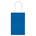 Amscan Paper Solid Cub Gift Bags, Small, Bright Royal Blue, Pack Of 40 Bags 1 thumbnail image