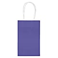 Amscan Paper Solid Cub Gift Bags, Small, Purple, Pack Of 40 Bags 1 thumbnail image