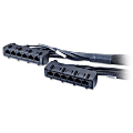 APC Cat.6 UTP CMR Data Distribution Cable - RJ-45 Female - RJ-45 Female - 55ft - Black 1 thumbnail image