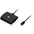 IOGEAR USB-C Smart Card Reader (TAA compliant) - Contact - Cable - USB Type C - Black - TAA Compliant