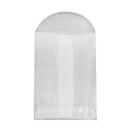 LUX Coin Envelopes, #1, Flap Closure, Glassine, Pack Of 500