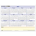 AT-A-GLANCE® QuickNotes® 2027 Reversible Erasable Monthly Yearly Wall Calendar, Small, 16" x 12" 1 thumbnail image