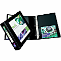 Avery® Frame View Heavy-Duty 3-Ring Binder With Locking One-Touch EZD™ Rings, 2" D-Rings, Black 1 thumbnail image