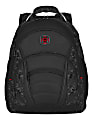 Wenger® Synergy Backpack With 16" Laptop Pocket, Black Reflective 1 thumbnail image