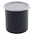 Cambro Crock With Lid, 2.7 Qt, Black 1 thumbnail image