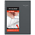 2025 AT-A-GLANCE® DayMinder® Weekly/Monthly Planner, 8-1/2" x 11", Gray, January To December, GC52007