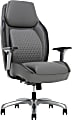 Shaquille O'Neal™ Zephyrus Ergonomic Bonded Leather High-Back Executive Chair, Gray