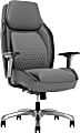 Shaquille O'Neal™ Zephyrus Ergonomic Bonded Leather High-Back Executive Office Chair, Gray 1 thumbnail image