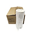 Island Plastic Bags High-Density Trash Liners, 55 Gallons, Natural, Case Of 200 Liners