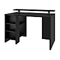 Bestar Electra 48”W Gaming Computer Desk, Black 1 thumbnail image