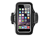 Belkin Slim-Fit Plus Armband - Arm pack for cell phone - neoprene, Lycra - blacktop 1 thumbnail image