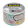 Scotch® Expressions Washi Tape, 1 3/16" x 393", Character Bubbles 1 thumbnail image