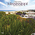 Brown Trout Monthly Regional Wall Calendar, 24" x 12", Wild & Scenic Mississippi, January to December 2022, 9781975439170 1 thumbnail image