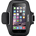 Belkin Sport-Fit Carrying Case (Armband) Apple iPhone Smartphone - Blacktop, Overcast - Neoprene 1 thumbnail image