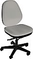 Sitmatic GoodFit Mid-Back Chair, Gray Polyurethane/Black 1 thumbnail image