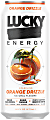 Lucky Energy Drink, Orange Drizzle, 16 Oz, Total Qty 1 1 thumbnail image