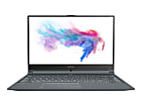 MSI Modern 14 B10MW-641 Laptop, 14" Screen, Intel® Core™ i3, 4GB Memory, 128GB Solid State Drive, Windows® 10 Pro 1 thumbnail image