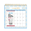 2025 Blue Sky Monthly Desk Calendar With Stand, 6-1/16" x 6-3/8", Delancy, January To December, 150050 1 thumbnail image