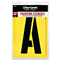 Chartpak Painting Stencils - 12" - Gothic - Capital Letter - Yellow