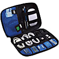 Maxell Mobile Storage Case - External Dimensions: 6.8"x1.5"x 9.5" - Zipper Closure - Black -  - 199536 1 thumbnail image