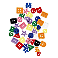 Creativity Street Plastic Buttons - 1 / Pack - Multicolor 1 thumbnail image