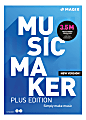 MAGIX Music Maker Plus 2021, For Windows®, CD/Product Key 1 thumbnail image